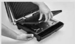 Solis Grill & More 7952 - So werden die Grillplatten entnommen bzw. installiert - 2