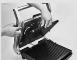 Solis Grill & More 7952 - So werden die Grillplatten entnommen bzw. installiert - 3