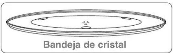 Bandeja de cristal