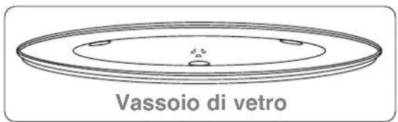 Vassoio di vetro