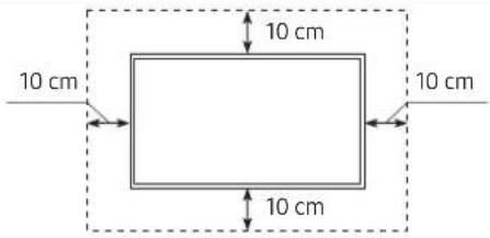 SAMSUNG QLED QE43Q60R - Zorgen voor geschikte ventilatie voor uw tv - 2