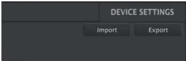 Arturia Keylab 88 MkII - Onglet Device Settings - 1