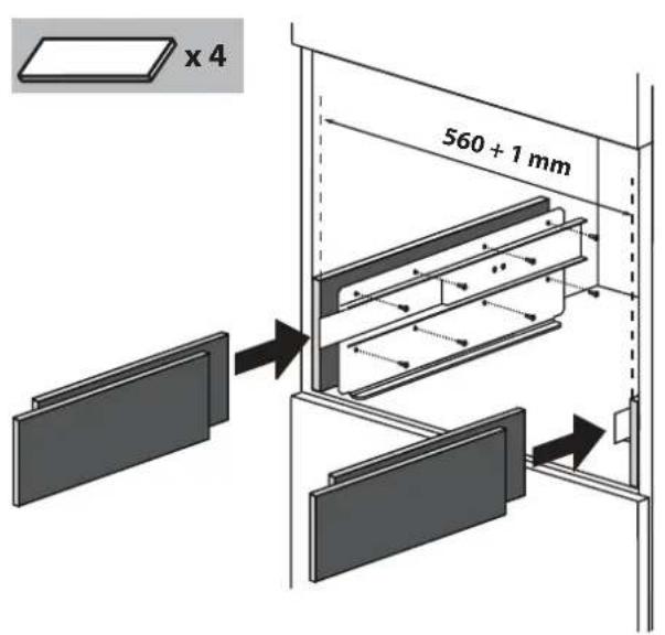 WHIRLPOOL ACE 102 IXL - Abmessungen in mm - 8
