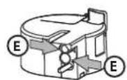 WHIRLPOOL ACE 102 IXL - Always clean the tubes inside the milk container (C) after preparing milk. - 3