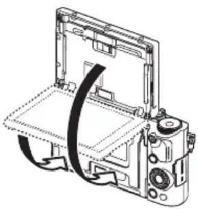 CASIO Exilim EX10 - 将显示屏恢复到正常位置 - 1