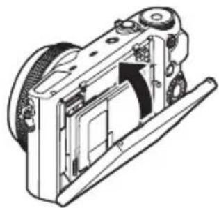 CASIO Exilim EX10 - 将显示屏恢复到正常位置 - 2