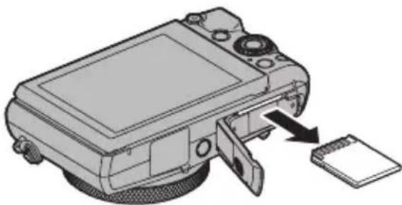 CASIO Exilim EX10 - 更换存储卡 - 1