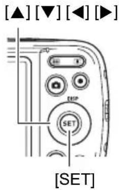 CASIO Exilim EXN50 - Exemple de fonctionnement du menu REC - 1