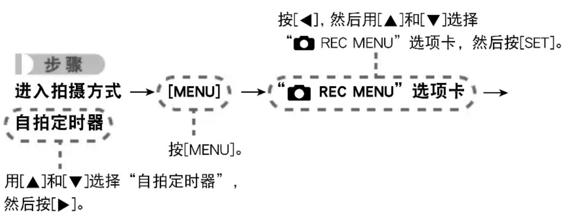 CASIO Exilim EXZR50 - 本说明书中的选单操作 - 1