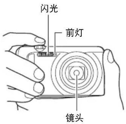 CASIO Exilim EXZR500 - 正确握持相机 - 2