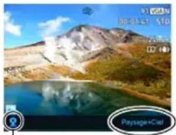 CASIO Exilim EXZR750 - 1.Dirigez l'appareil photo vers le sujet. - 4
