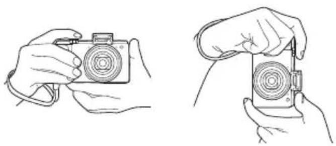 CASIO Exilim EXZR750 - Prise en main correcte de l'appareil photo - 1