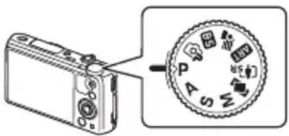 CASIO Exilim EXZR750 - Sélection du mode d'enregistrement - 1
