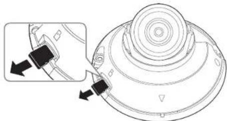 Hanwha QND8011 - Retrait d'une carte memoire Micro SD - 1