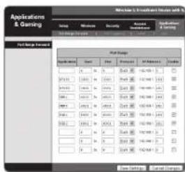 Hanwha QND8011 - Redirection manuelle de la plage de ports - 1