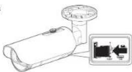 Hanwha QNO8080R - Insertion d'une carte mémoire Micro SD (QNO-8010R/8020R/8030R/8080R) - 4