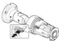 Hanwha QNO6082R - Insertion d'une carte memoire Micro SD (QNO-6012R/6022R/6032R/6072R/6082R) - 4