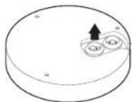 Hanwha QNO6082R - Raccordement du cable audio/alarme et du cable d'alimentation - 1