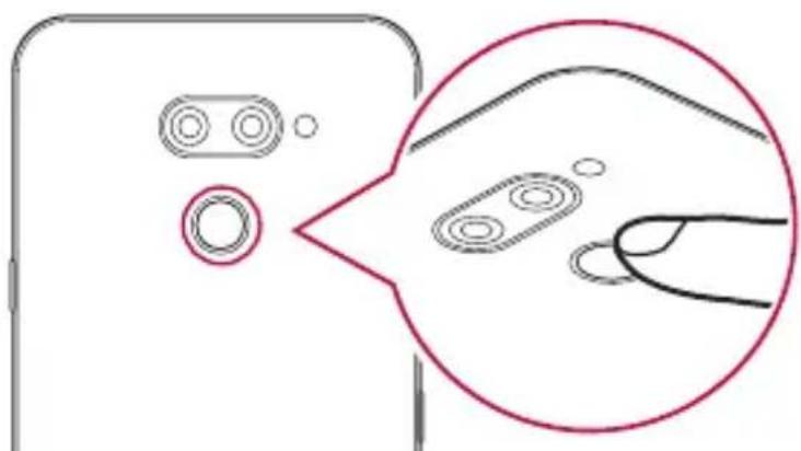 LG LMX520EMW - Enregistrement des empreintes digitales - 3