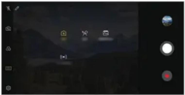 LG LMX520EMW - Zmiana trybu aparatu - 1