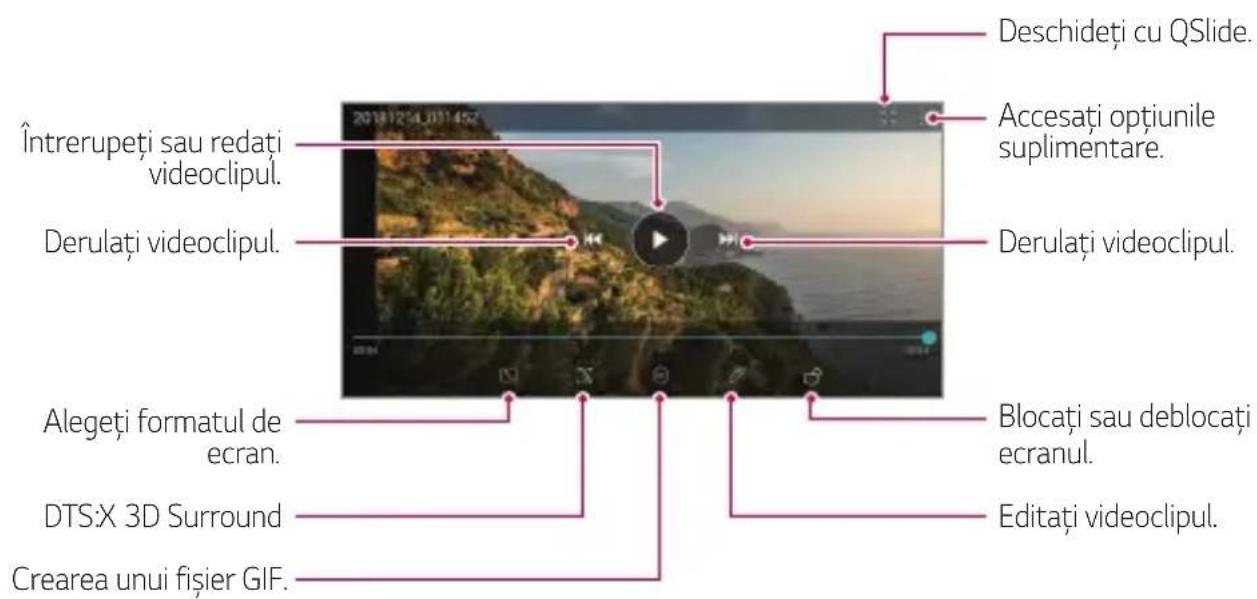 LG LMX520EMW - Redarea unui videoclip - 1