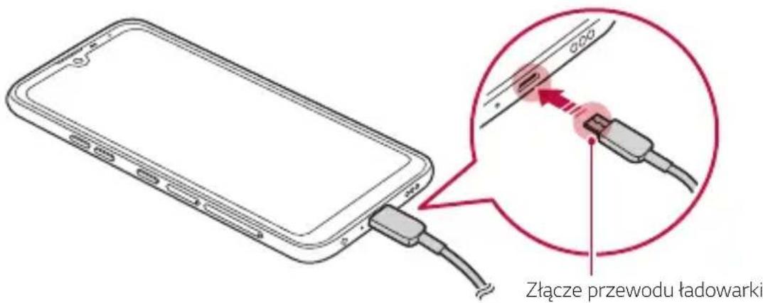 LG LMX520EMW - Ladowanie baterii - 1