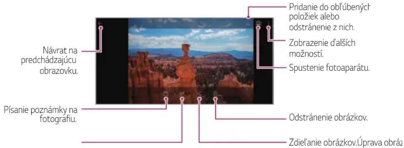 LG LMX520EMW - Zobrazovanie fotografiaí - 1