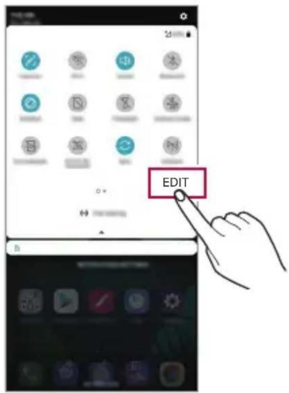 LG LMX520EMW - Notifications panel - 3
