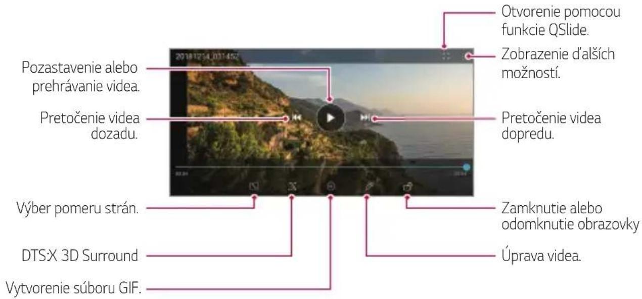 LG LMX520EMW - Prehrávanie video - 1