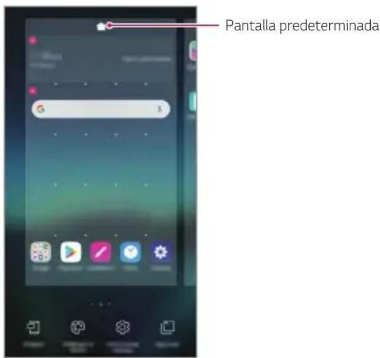 LG LMX520EMW - Ediciones de la pantalla inicio - 1