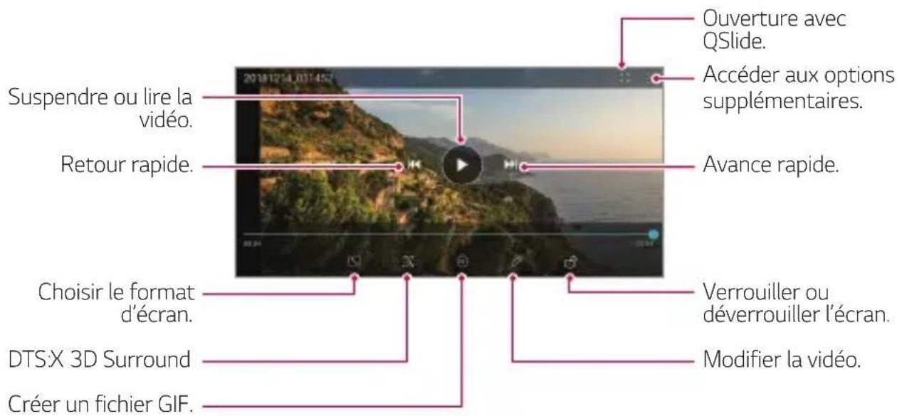 LG LMX520EMW - Lecture d'une video - 1