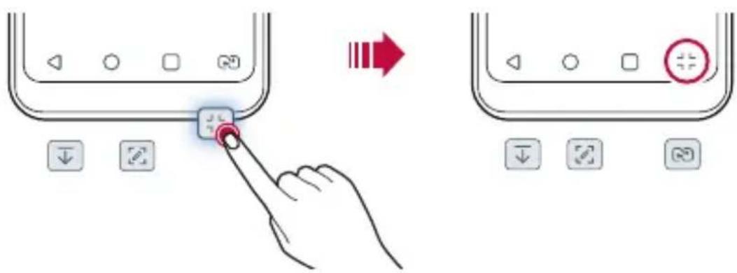 LG LMX520EMW - Editing the Home touch buttons - 1