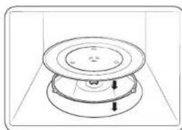 SAMSUNG MC35J8055KTEN - Draaiplateau - 1