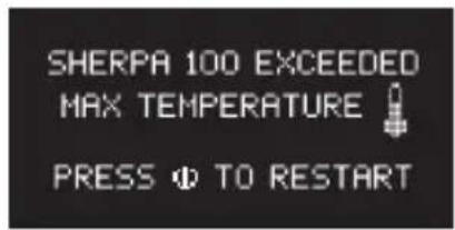 GOAL ZERO Sherpa 100AC - Uberhitzen - 1