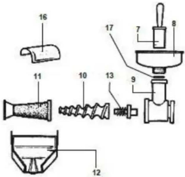 Reber 10900 N - ACCESSORIO SPREMIPOMODORO - 1