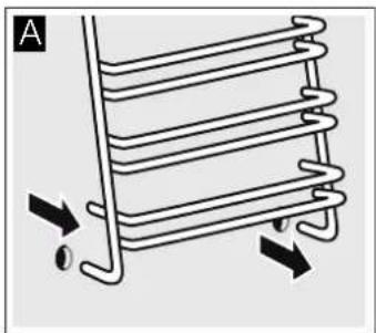 BOSCH HBN311E4 - Démontage des supports - 1