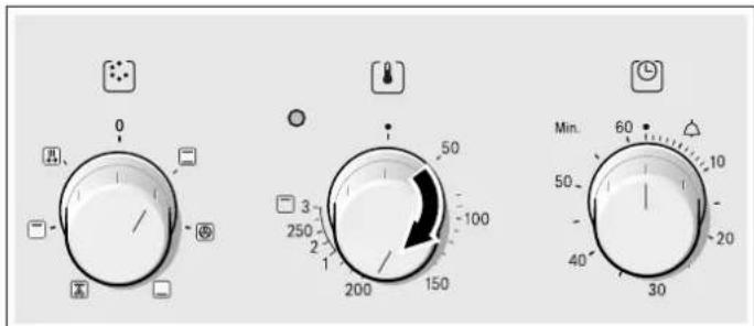 BOSCH HBN311E4 - Heizarten und Temperatur - 2