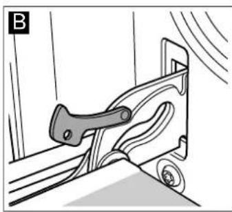 BOSCH HBN311E4 - Backofentür aus- und einhängen - 2