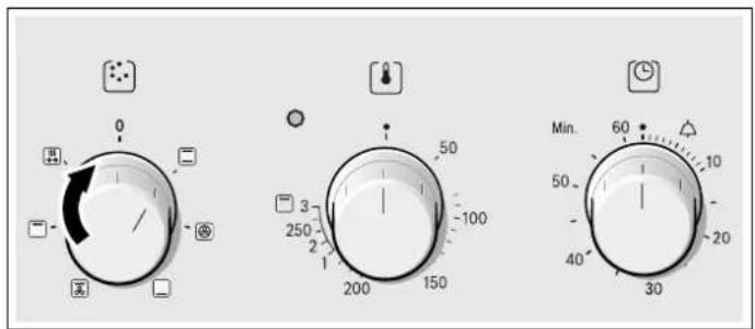 BOSCH HBN311E4 - Wijzen van verwarmen en temperatuur - 1