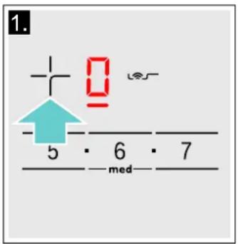 BOSCH PUF631FC5E - Sélectionner un foyer et une position de chauffe - 1