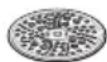 BOSCH MUM58C10 - Riveskive – grov - 1