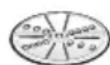 BOSCH MUM58C10 - Cuchilla reversible para rallado – grueso / fino - 1
