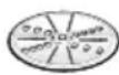 BOSCH MUM58227 - Dwustronna tarcza do tarcia na wiórki – grubo/drobno - 1