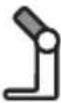 BOSCH MUM58227 - Indstilling af arbejdsposition: - 4