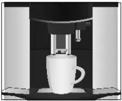 JURA D600 - Adaptation durable de la quantité d'eau à la taille de la tasse - 1