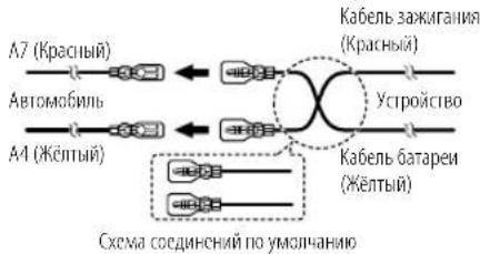 JVC KDX361BT - Подключение разъемов ISO на некоторых автомобилях VW/Audi или Opel (Vauxhall) - 1