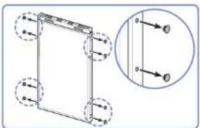 SAMSUNG OM46ND - Retrait des poignées - 3