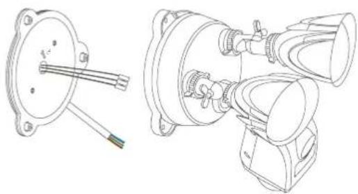 EZVIZ Floodlight LC1 - Installation de la caméra avec lumière de sécurité - 4