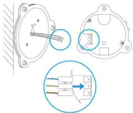 EZVIZ Floodlight LC1 - Schritt 4 Montieren der Überwachungslichtkamera auf der Grundplatte - 1
