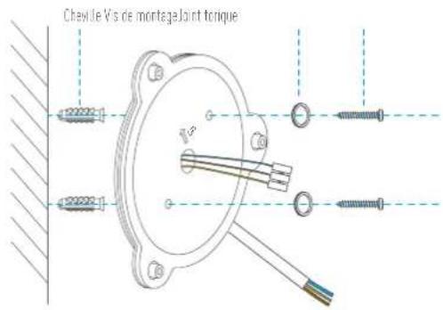 EZVIZ Floodlight LC1 - Installation de la caméra avec lumière de sécurité - 5